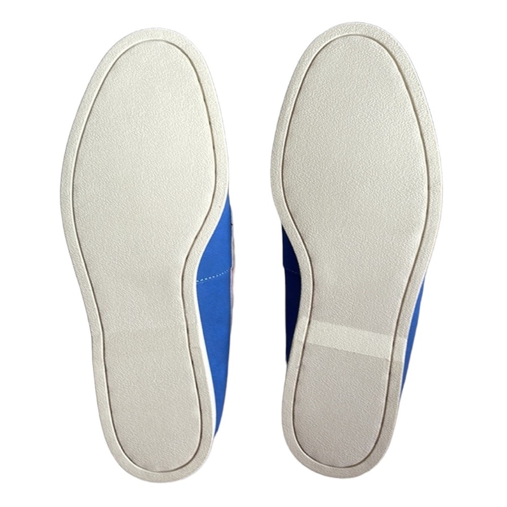 Club Room Elliott Blue/Green Boat Shoes - Picture 5 of 8